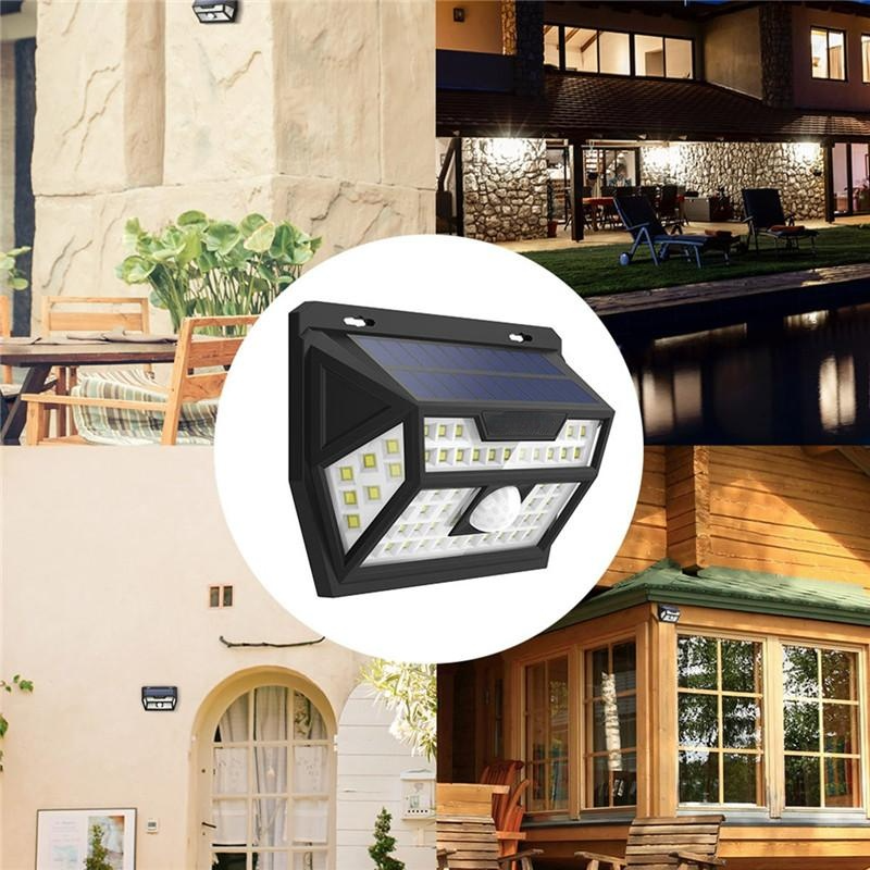 Solar Power 62 LED PIR Motion Sensor Security Lamp