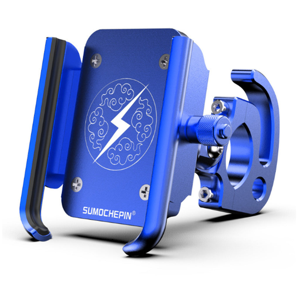 Aluminum Alloy Bike Motorcycle Phone Holder 360 Degree Rotation