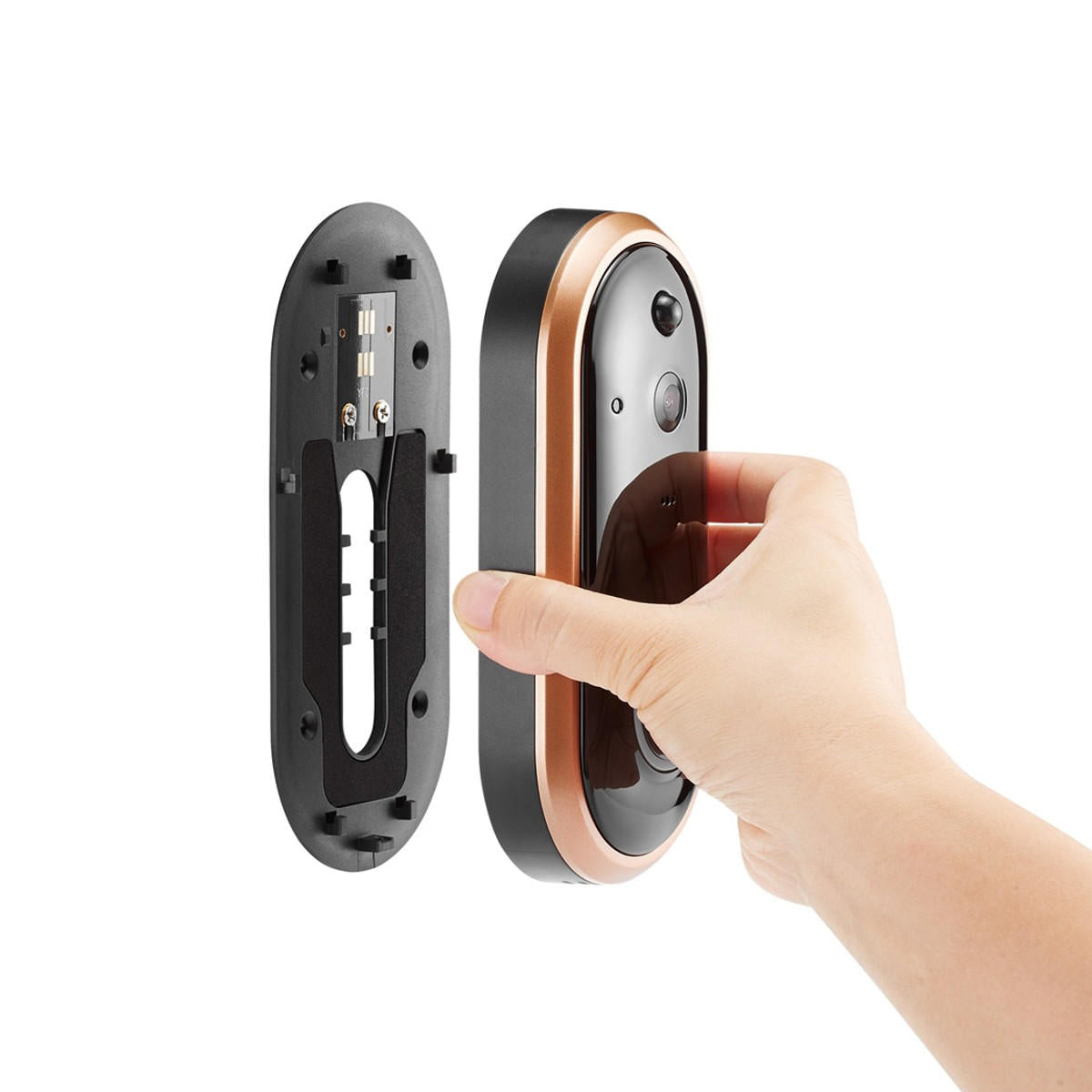 Smart Wireless WIFI Video Doorbell Night Vension Alarm Wake Up Recording Mode Security Door Phone
