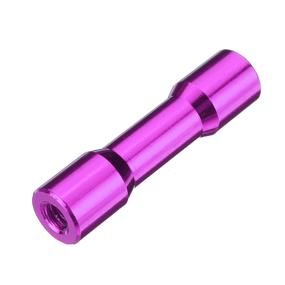 M3AS14 10Pcs M3 30mm Aluminum Alloy Standoff Spacer Round Column MultiColor Smooth Surface