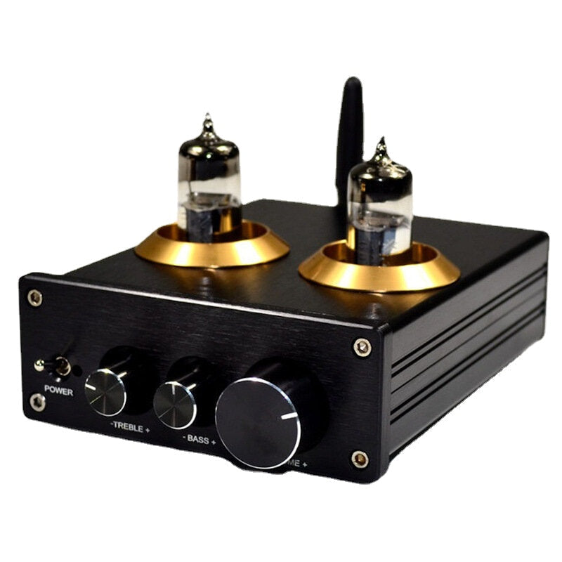 Electronic Tube Tone Preamp Bluetooth Power Amplifier