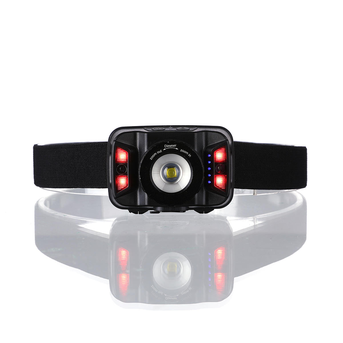 500LM LED Motion Sensor Headlamp 5Modes IPX6 RechargeableLightweight Flashlight Super Bright Waterproof Mini Head Torch