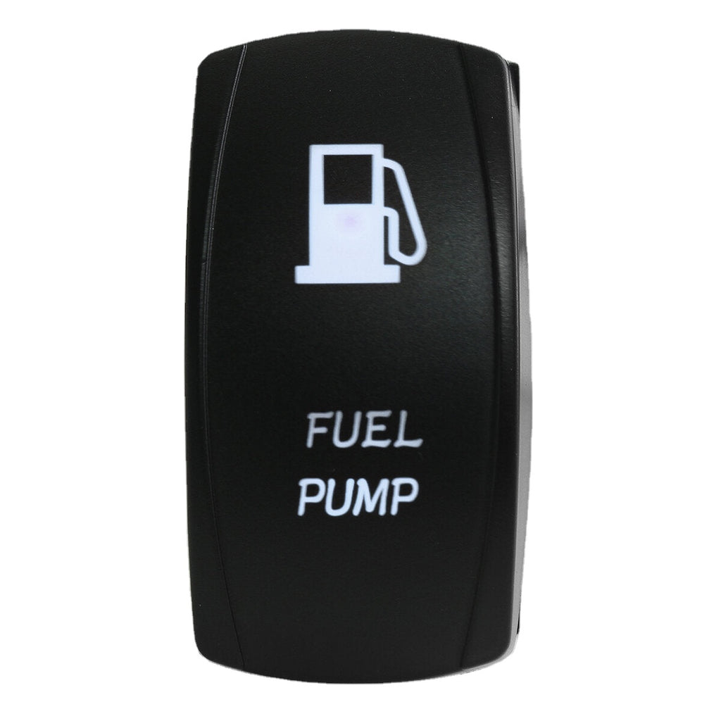 DC12/24V Fuel Pump LED Switch For Marine Boat Car Motorcycle Red/Blue/Green/Orange/White