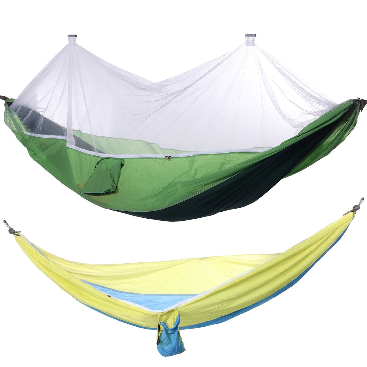 Double Ultra-thin Anti-mosquito Net Hammock with Nylon Polyester for Outdoor