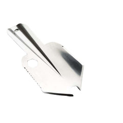 Titanium Camping Portable Shovels Outdoor Compact Poop Shovel Trowel Ultralight Backpacking Multi Tool for Hiking Household Garden Survival