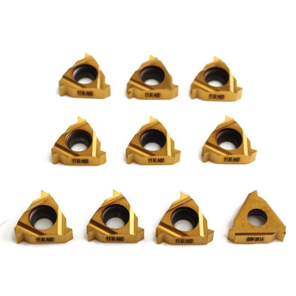 Internal Lathe Threading Boring Turning Tool with 10pcs 11IR A60 Inserts