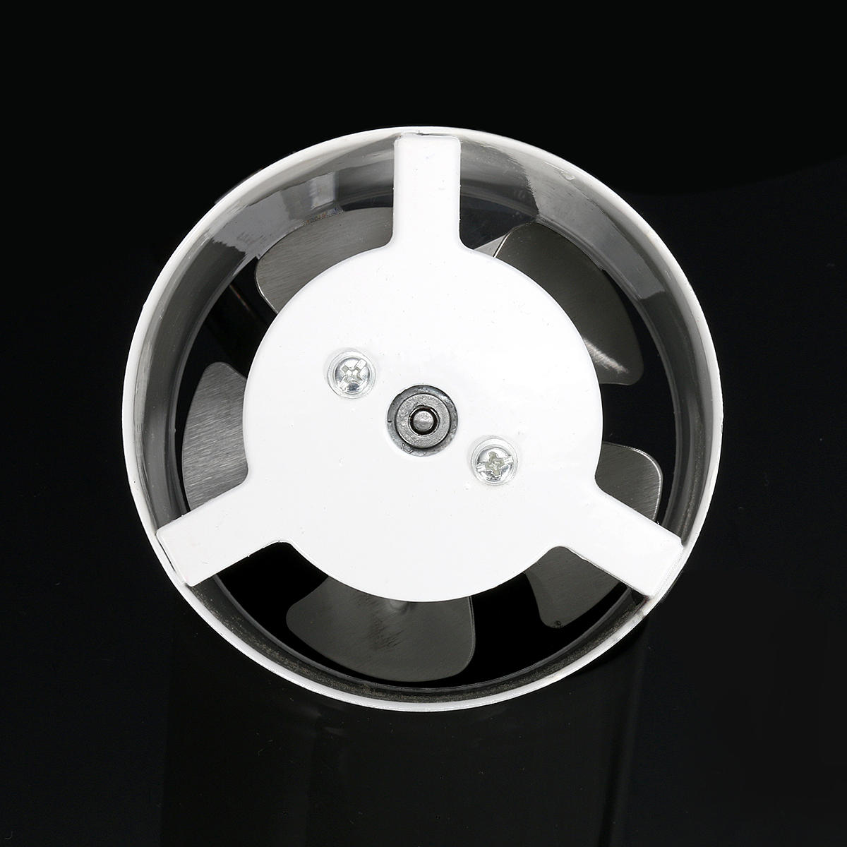 4'' Inline Duct Fan Booster Exhaust Blower Air Cooling Vent Metal Blade