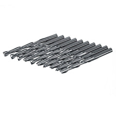 10pcs 3.175*22mm 2 Flutes Milling Cutter CNC Cutting Tool Parts
