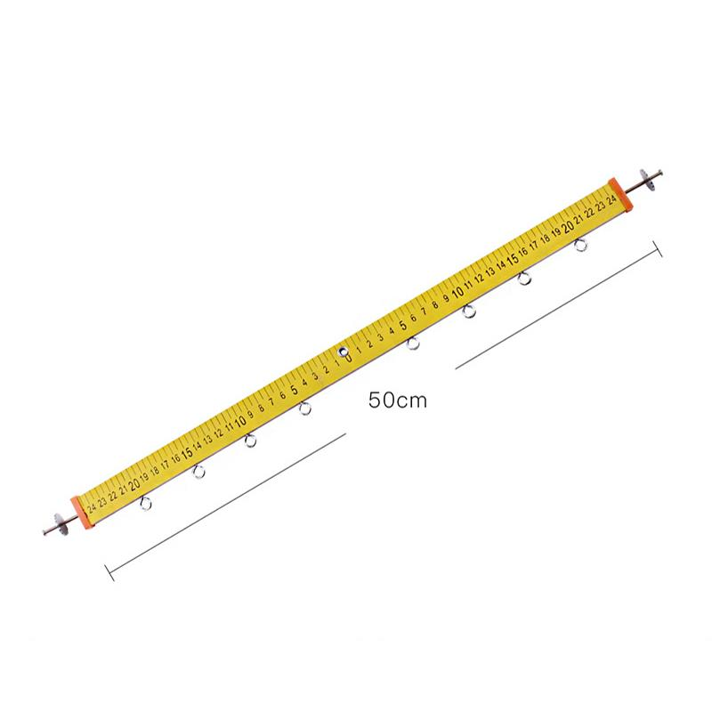 50cm Wooden Lever Ruler Straight Ruler Physical Mechanics Experimental Equipment Balance Measuring Tools School Teaching Instrument