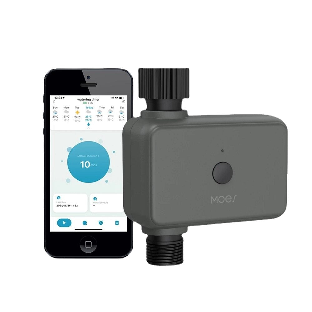 Smart Bluetooth Water Timer Rain Delay Programmable Irrigation Timer for Garden Agriculture and Forestry