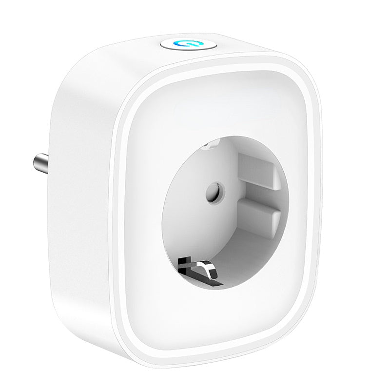 Smart plug WiFi 2pcs Socket Power Monitor Timing Function Tuya APP Remote Control Voice Control Works With Alexa And Google Home EU Plug photosiss