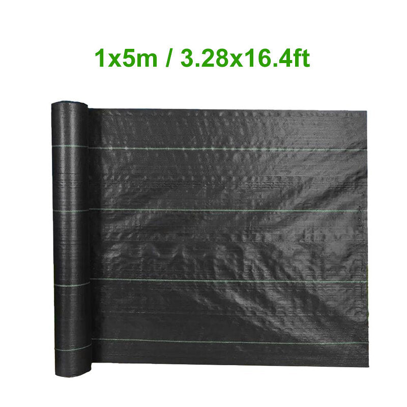 Weed Control Fabric Barrier Landscape Blocker Earthmat Ground Cover