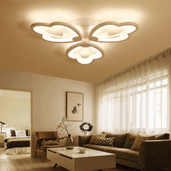 Leaf Acrylic LED Ceiling Light Pendant Lamp Hallway Bedroom Dimmable Fixture
