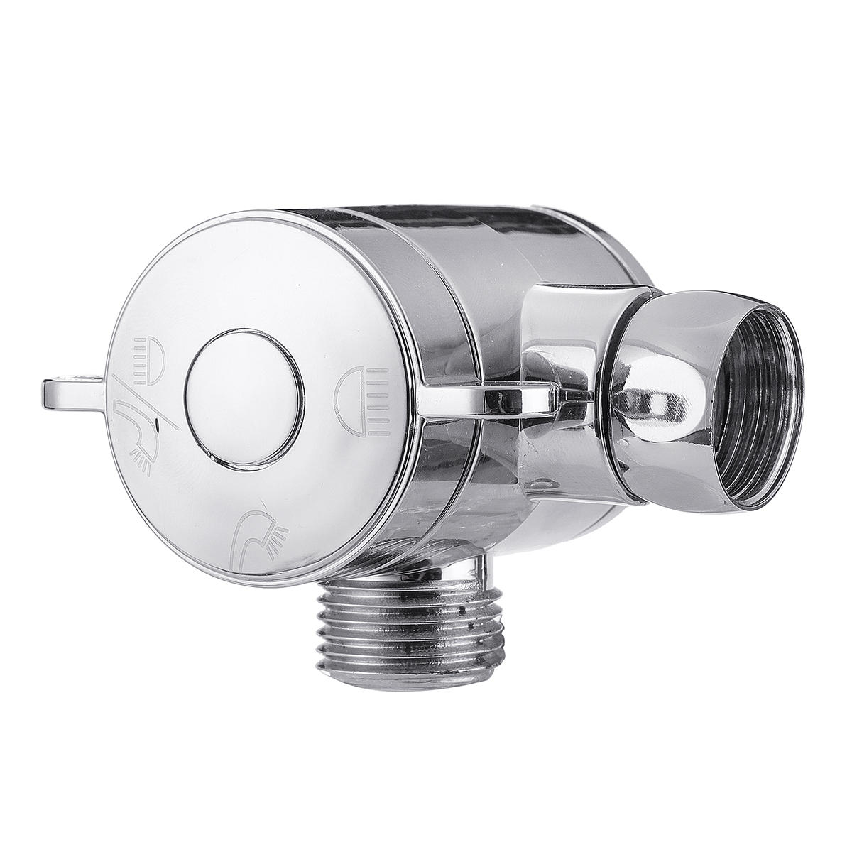 High Pressure 9 Inch Rainfall Showerhead and 5 Settings Handheld Shower Head