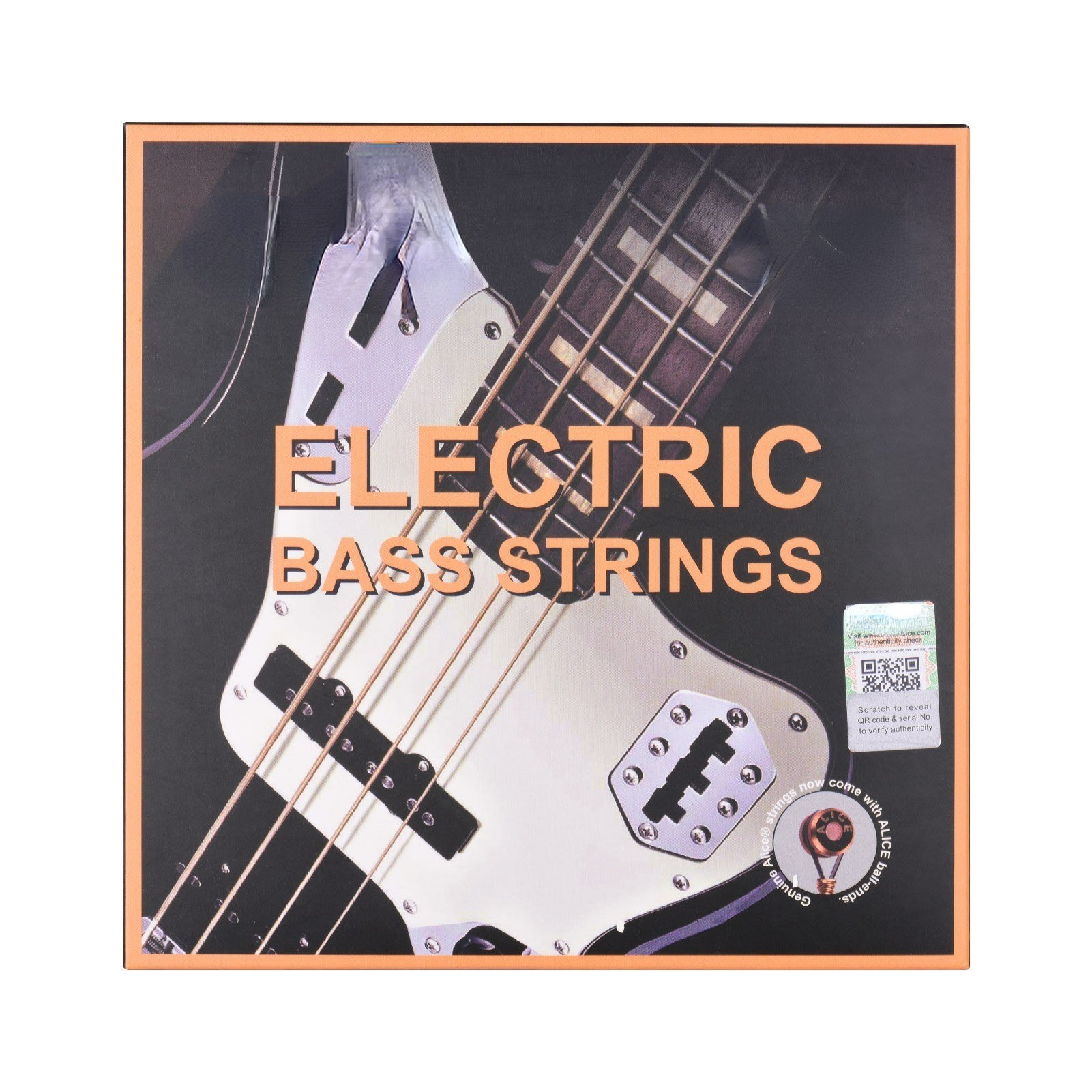 Electric Bass Strings Hexagonal Core Bronze Iron Alloy Winding for 4-String 22-24 Frets