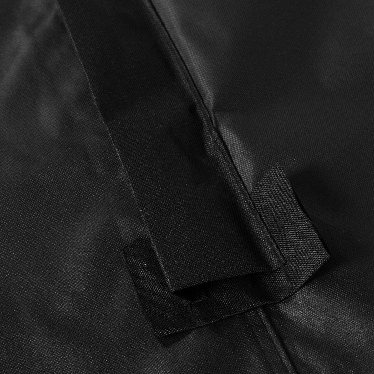 600D 3 Bow Bimini Top Replacement Canvas Cover with Boot without Frame Black