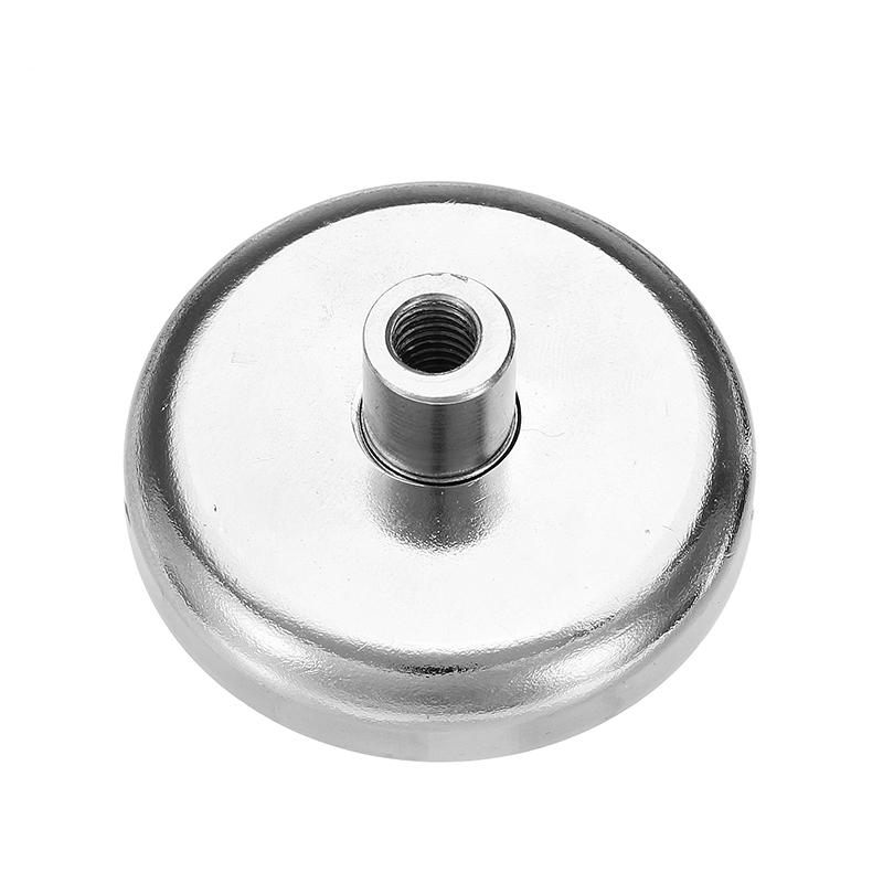 42mm 68kg Neodymium Recovery Magnet Metal Detector Eyebolt Circular Ring