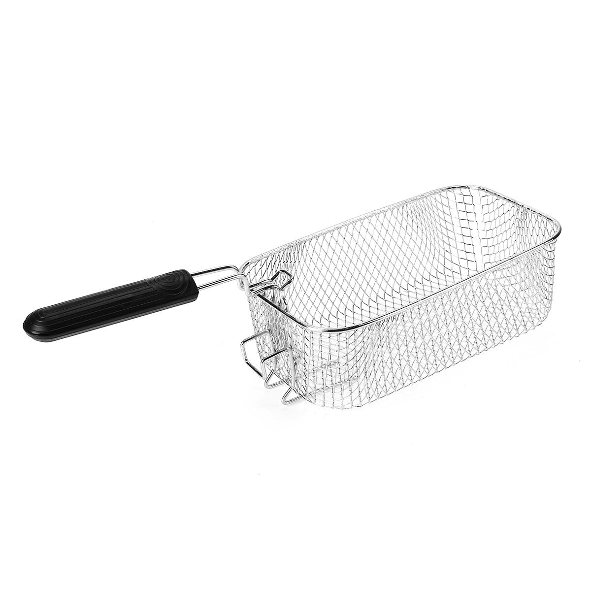 220-240V 2000W Electric Deep Fryer Single Tank Frying Pot Basket Strainer Machine Cooking Tools