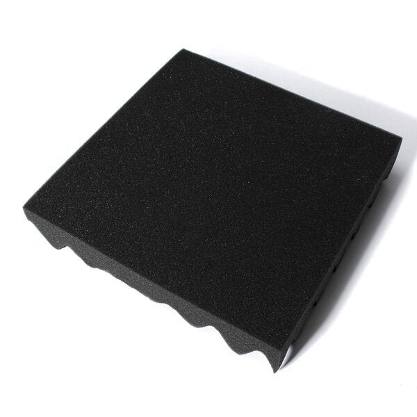 Acoustic Wedge Foam Studio Acoustical Soundproofing Sponge Black