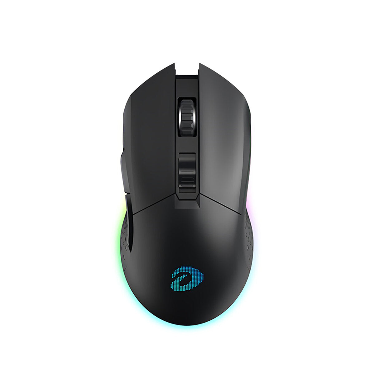 Dual Mode Mouse RGB 2.4GHz Wireless Wired Gaming Mouse Built-in 930mAh Recharging Battery with Macro Set for PC Laptop
