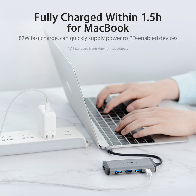 Type-C to HDMI USB3.0 PD Converter Type-C Adapter