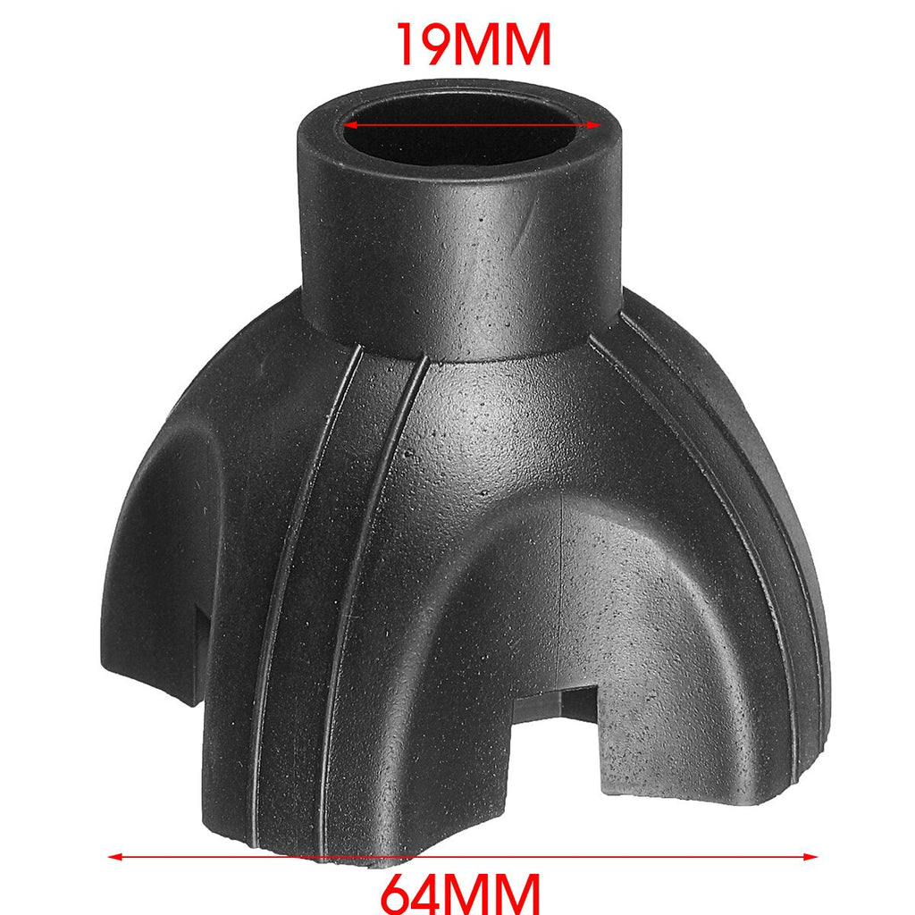 Walking Stick End Tripod Cane Tip Non-Slip Bottom Self Standing Rubber Walk