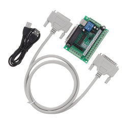 5 Axis Stepper Driver For Mach3 Protection Transmission Anti Reverse Module Board CNC Controller