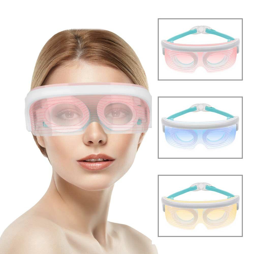 Eye Massager Spectrometer Hot Compress Mask Rejuvenation Anti-wrinkles Tightening Care