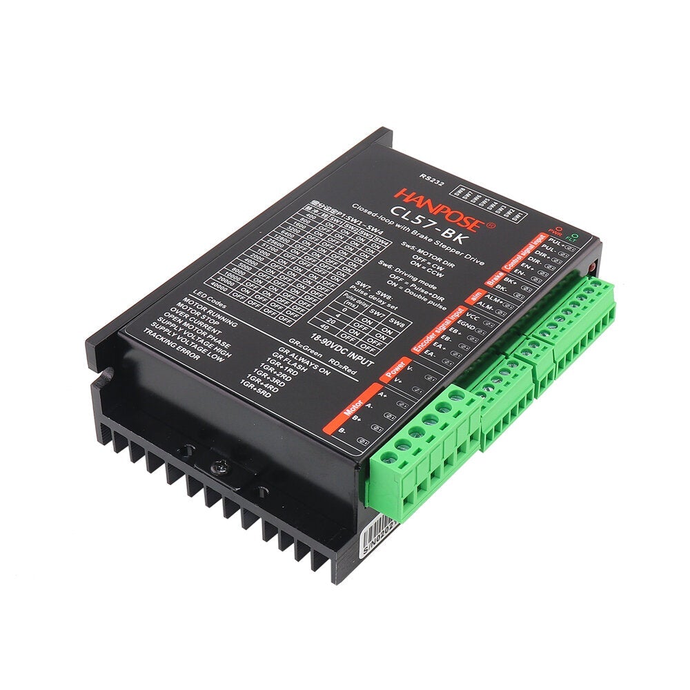 Permanent Magnet Brake Closed-loop Stepping Motor Servo Motor 4.0A 2.2N.m 57 Stepper Motor Nema23