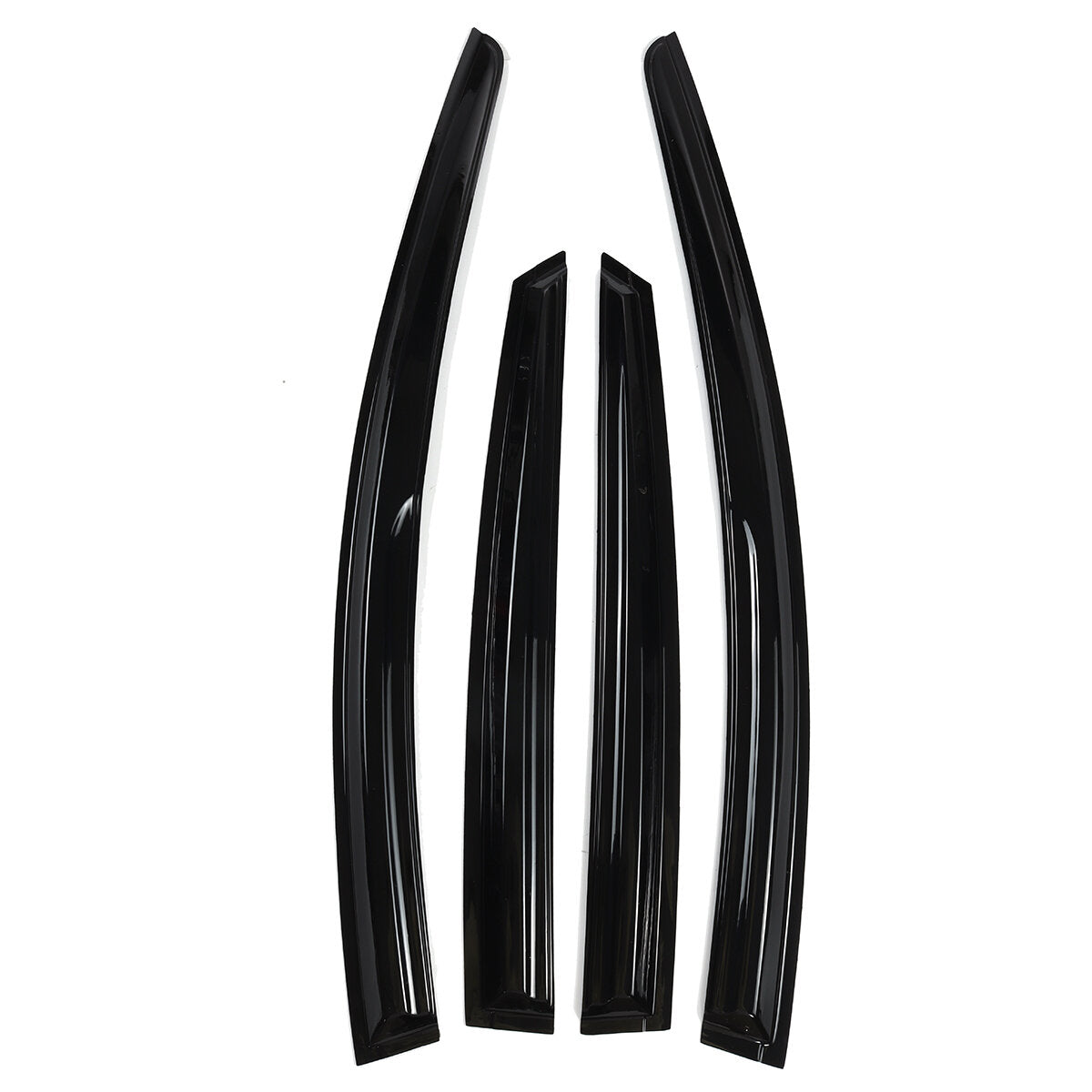 4Pcs Plastic Exterior Visor Vent Shades For FORD FOUCUS 2009-2018 Window Sun Rain Guard Deflector