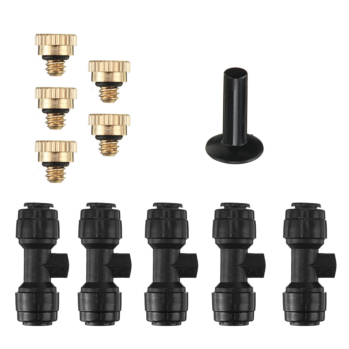 Retractable Coil Garden Hose Pipe Expandable Reel Spray System Tap Connector 30m