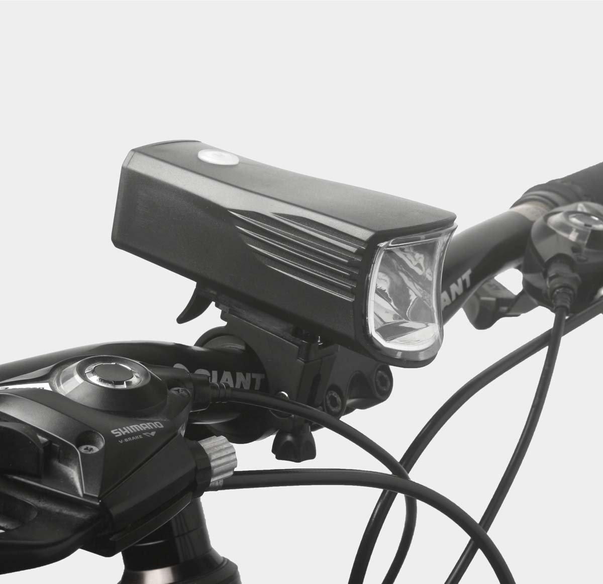 350 Lumen XPG Bike Light Set 1500mah Lithium Battery Rechargeable Headlights