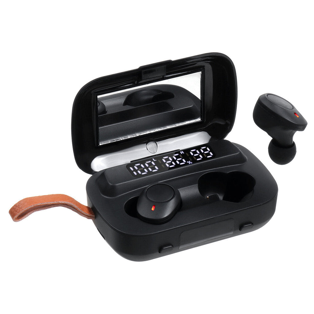 TWS Wireless Earbuds Bluetooth 5.1 Earphone Stereo Touch Control LED Display 3500mAh Power Bank Headphone Headset with Mic