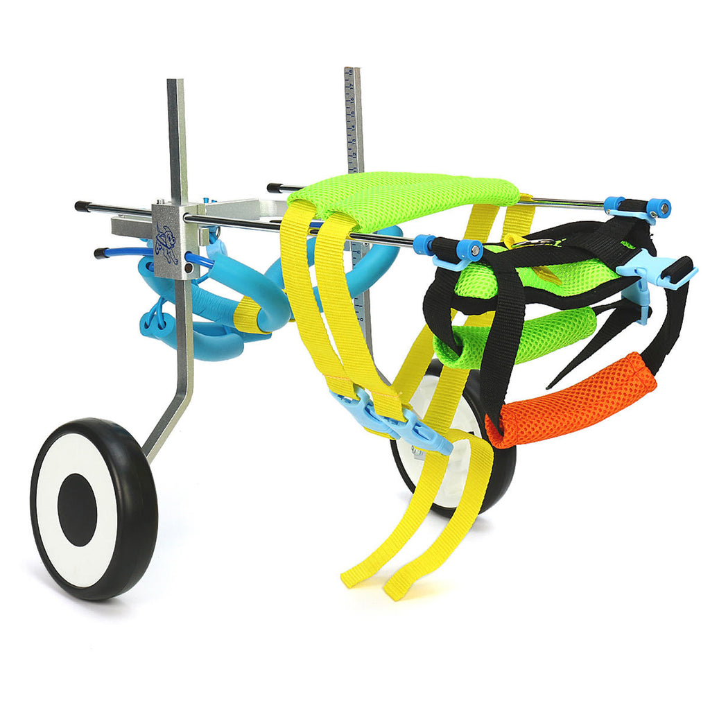 Pet Wheels Chair Stainless Steel For Handicapped Hind Legs Cat Dog Disabled