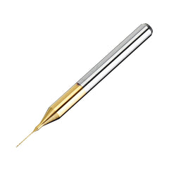 10PCS Tungsten Carbide Mask Mold Drill Bit 0.2/0.25/0.3mm Titanium Plating PCB Drill Bit for Meltblown Fabric