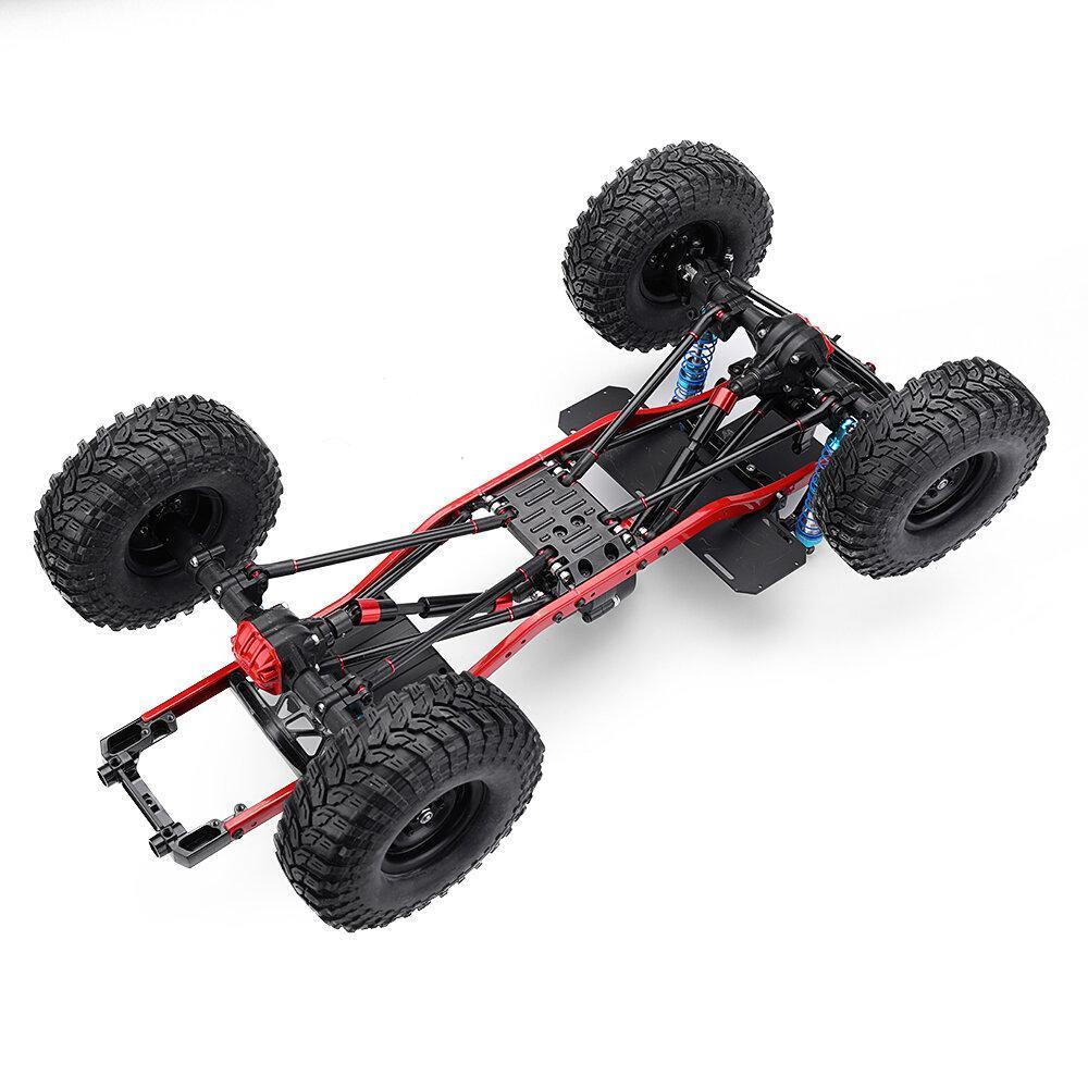4WD Pre-assembled CNC Frame RC Car Crawler Parts Straight Bridge Version