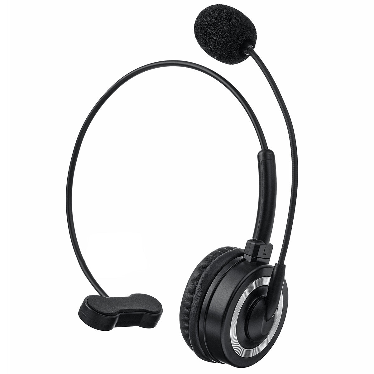 Wireless Headset Single-ear On-ear Business 3D Stereo Noise Cancelling Telephone Operator With Microphone