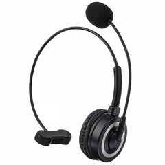 Wireless Headset Single-ear On-ear Business 3D Stereo Noise Cancelling Telephone Operator With Microphone