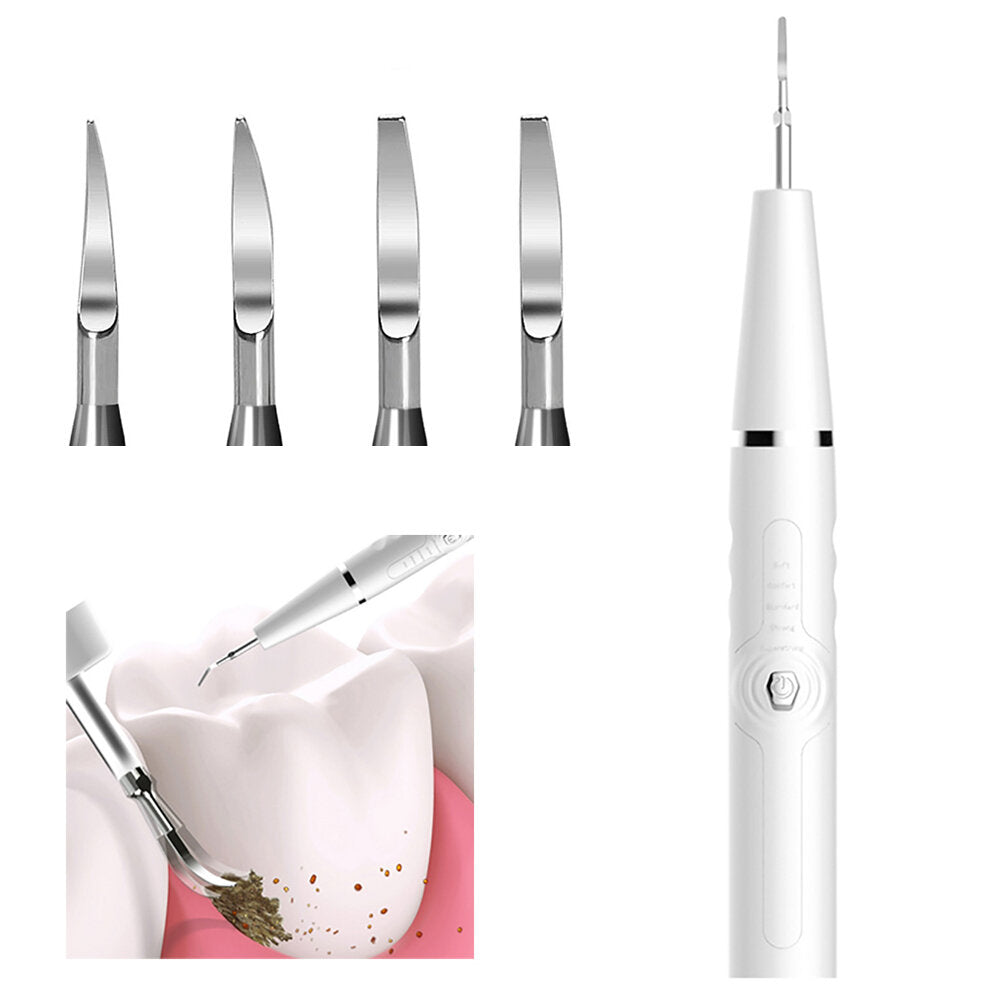 Electric Portable Ultrasonic Dental Scaler Tooth Calculus Remover Tooth Stain Tartar Cleaner Dentist Whiten Teeth for Oral Care Tool