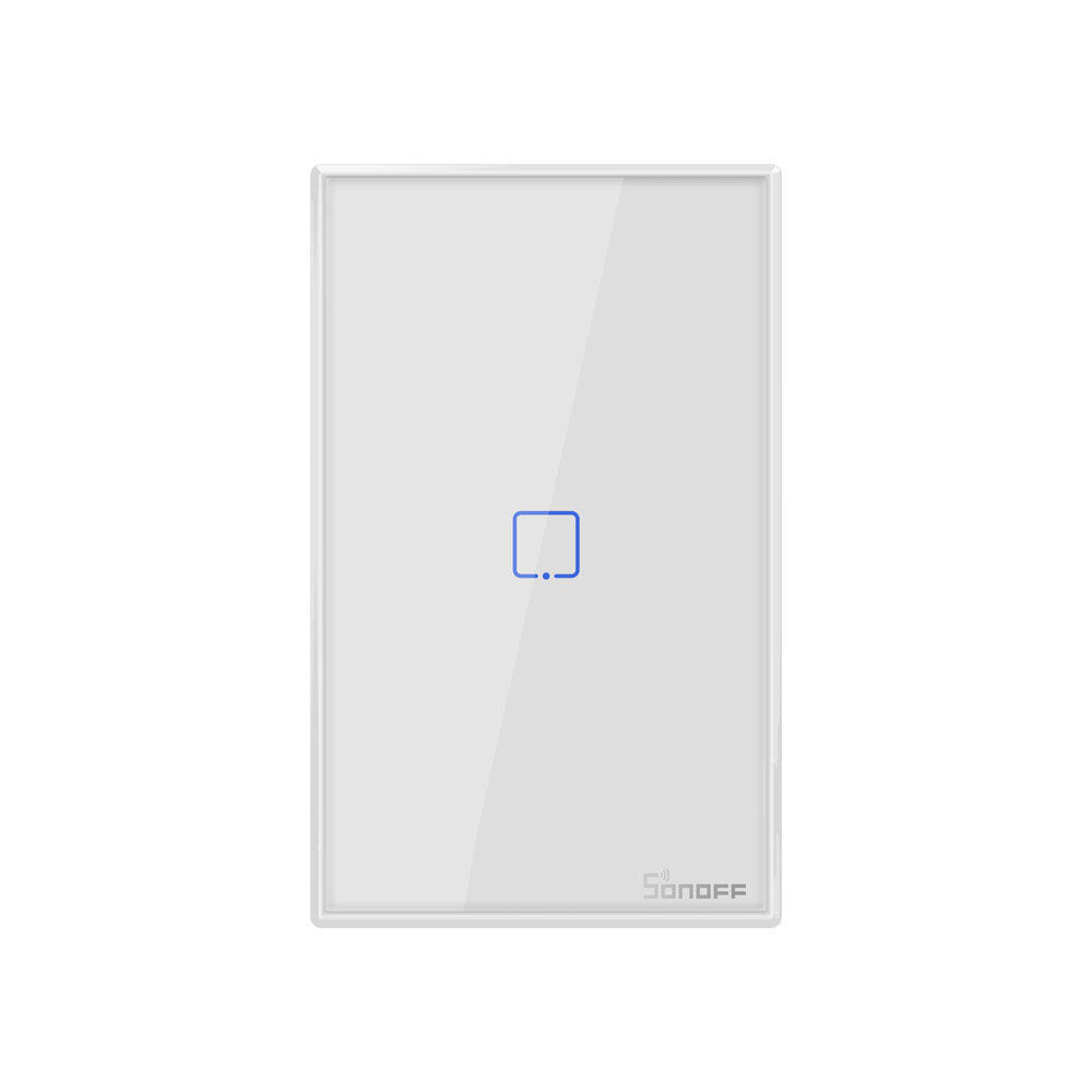 WiFi Wall Switch RF Smart Wall Touch Switch For Smart Home Work With Alexa Google Home,EU/US/UK AC 100-240V 1/2/3 Gang 433Mhz