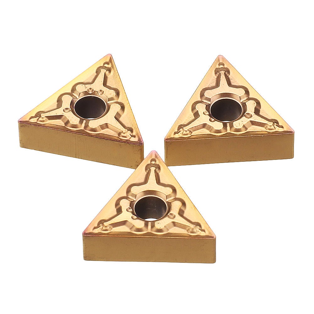 10pcs TNMG160404 TM CVD External Turning Tool Carbide Insert Cutting for DTGNR/L