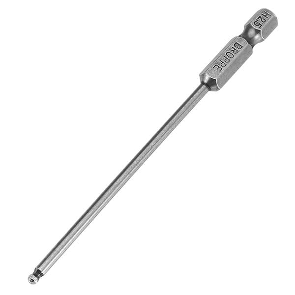 5pcs 2.5/3/4/5/6mm 100mm Magnetic Ball Screwdriver Bits 1/4 Inch Hex Shank