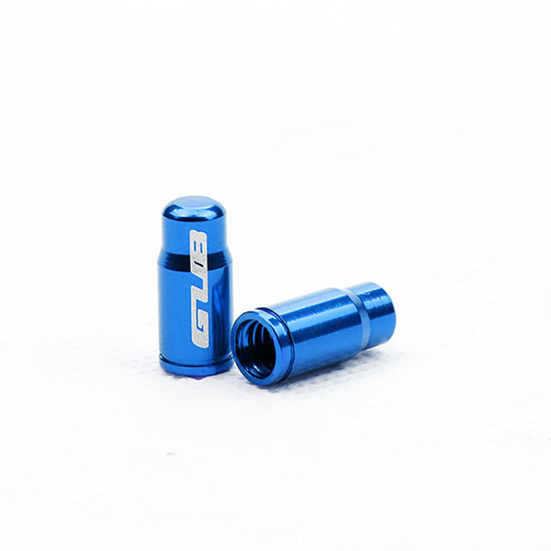 50Pcs Aluminum Alloy Bike Bicycle Presta Valve Cap CNC Cycling Dustproof Air Cover