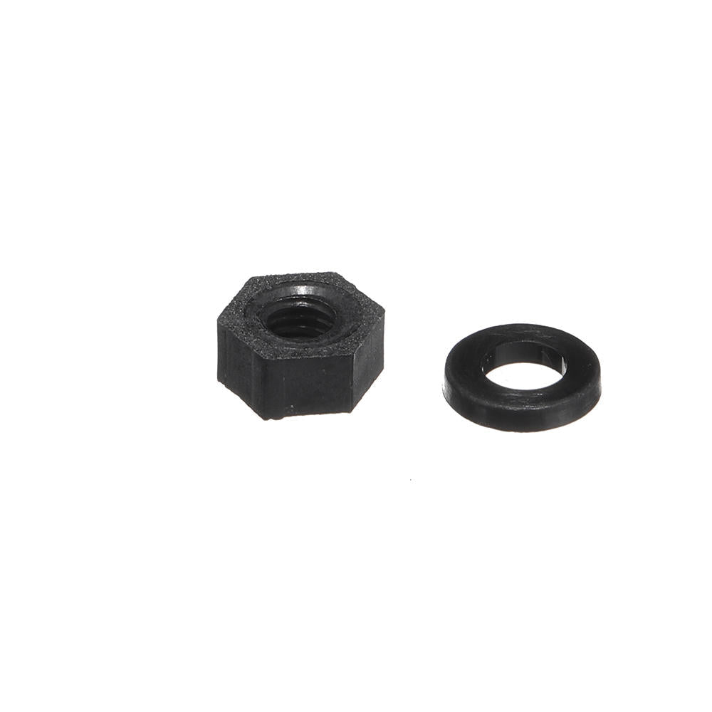 M3NH16 780Pcs M3 Nylon Screw Black Hex Screw Nut Nylon PCB Standoff Assortment Kit