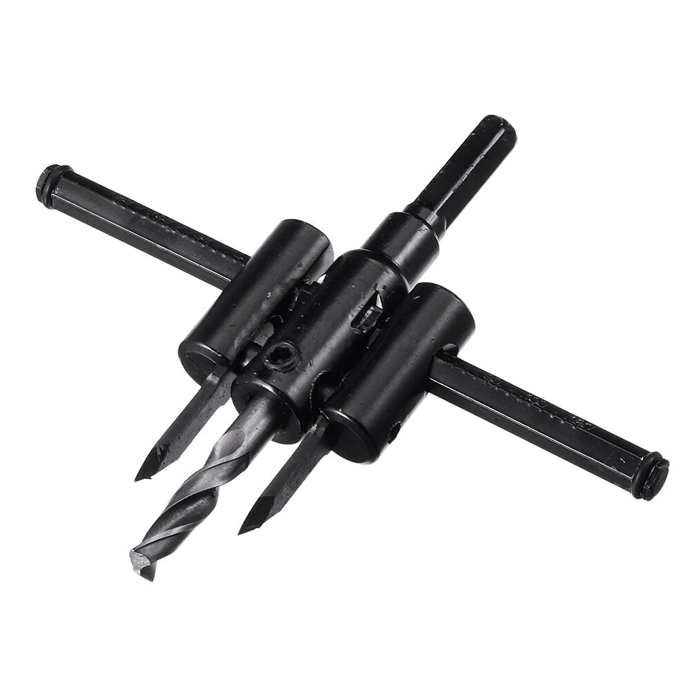 120/200/300mm Adjustable Circle Hole Saw Cutter Drywall Wood Board Hole Saw Drill Bit