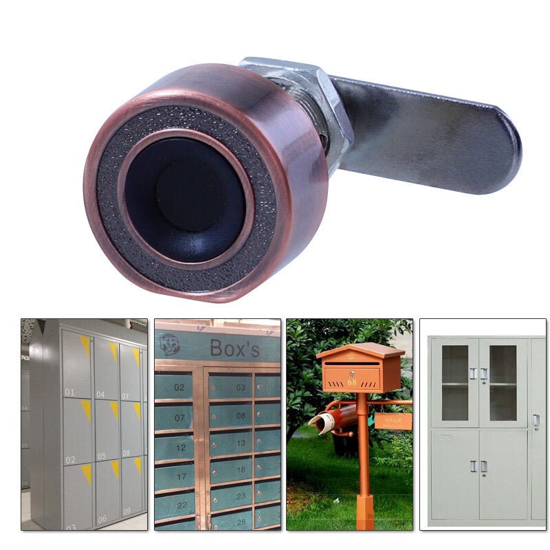 Smart Fingerprint Cabinet Lock IP65 Waterproof and Dustproof Electronic Zinc Alloy Home Office Locker