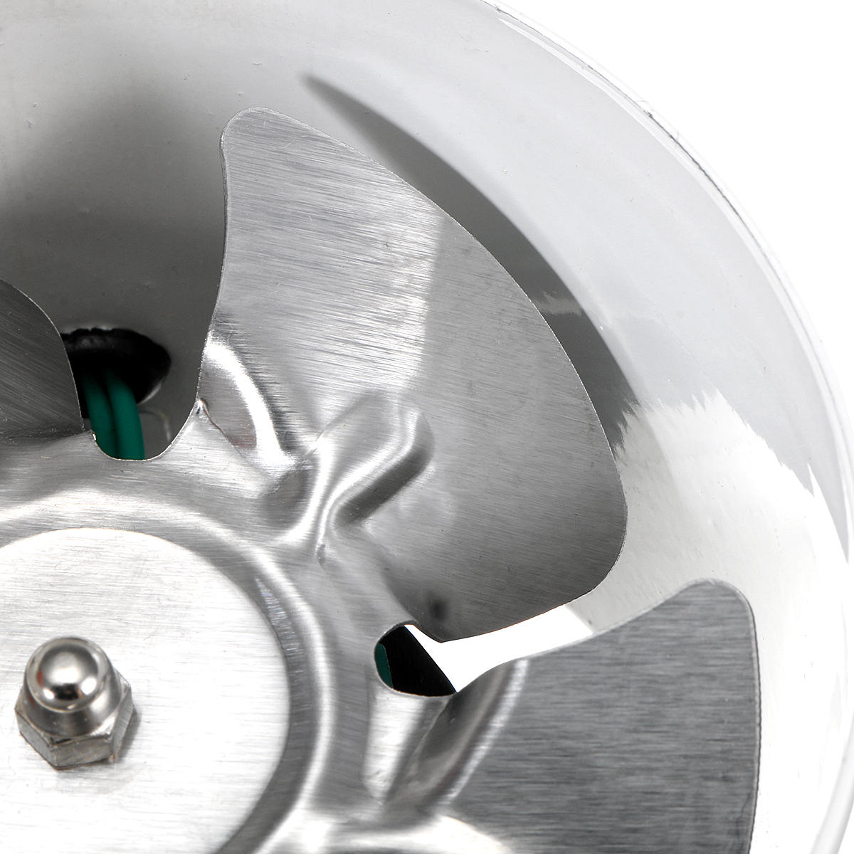 4'' Inline Duct Fan Booster Exhaust Blower Air Cooling Vent Metal Blade