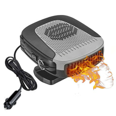 12V 150W Car Heater with Heating Cooling 2 in 1 Modes Windshield Defogging Demister Defroster