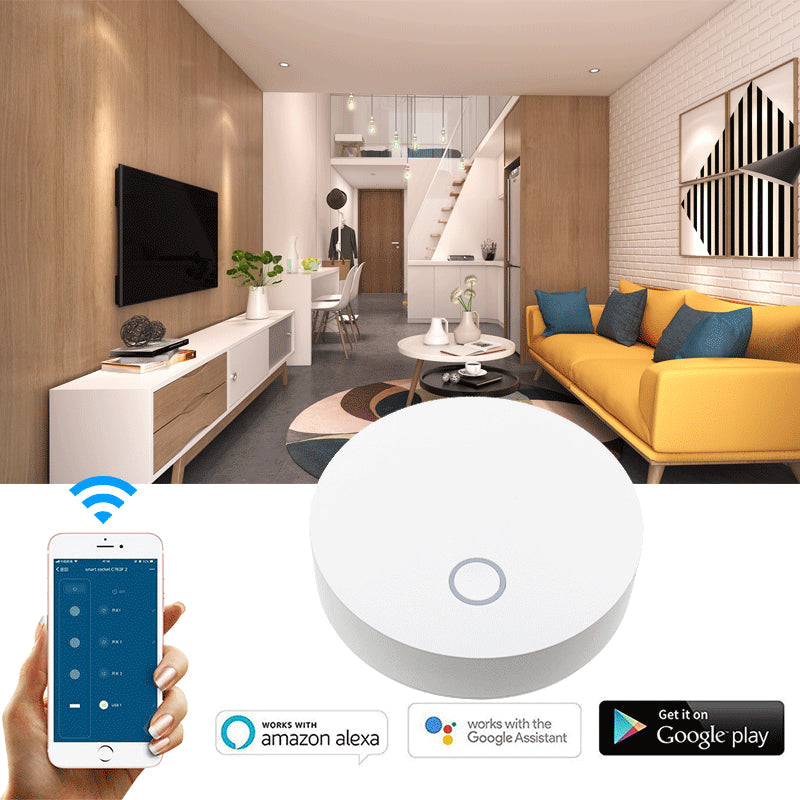 Smart Home Gateway HomeKit WiFi Remote Control Multifunctional HUB Work With Amazon Alexa Google Assistant