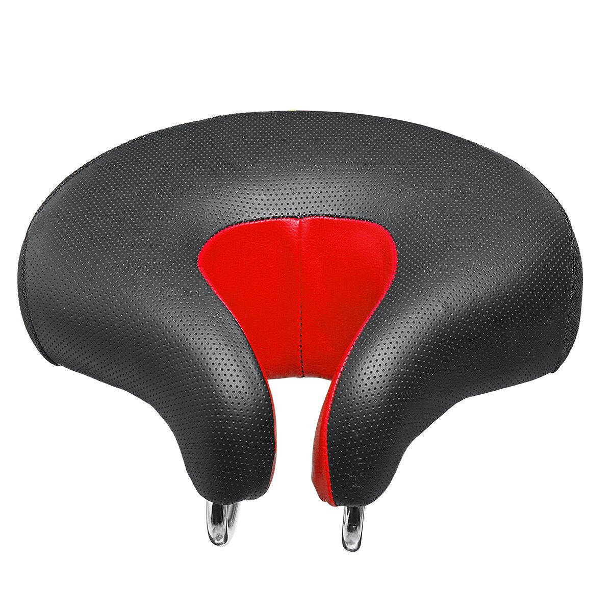 Bicycle Noseless Saddle Wide Large Soft PVC PU Pad